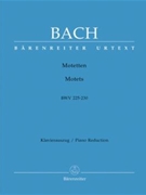 Motets Bwv 225-230 by Bach Johann Sebastian - Kroupova Olga - for SATB