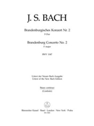 Brandenburg Concerto Nr. 2 F major BWV 1047 by Bach Johann Sebastian for
