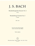 Brandenburg Concerto Nr. 2 F major BWV 1047 by Bach Johann Sebastian for