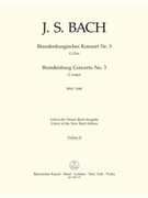 Brandenburg Concerto Nr. 3 G major BWV 1048 by Bach Johann Sebastian for