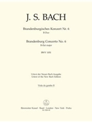 Brandenburg Concerto Nr. 6 B flat-major BWV 1051 by Bach Johann Sebastian for