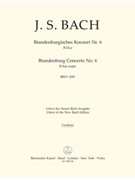 Brandenburg Concerto No. 6 B flat-major BWV 1051 by Bach Johann Sebastian for