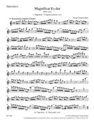 Magnificat E-flat major BWV 243a (First version) by Bach Johann Sebastian for