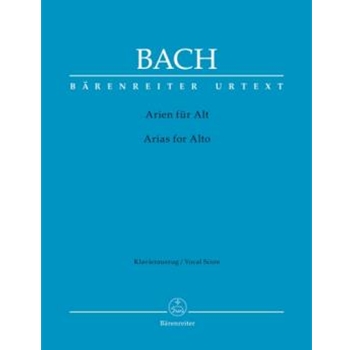 Arias for Contralto (with Accompanying Brochure (english)) by Bach Johann Sebastian - Schelhaas Martin - for ASolo/Pian