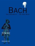 Aria Book by Bach Johann Sebastian - Tenor English Ed - for Tenor Voc