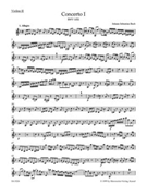 Concerto for Harpsichord and Strings no. 1 D minor BWV 1052 by Bach Johann Sebastian - Breig Werner - for Violin 2
