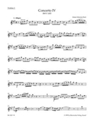 Concerto for Harpsichord and Strings Nr. 4 A major BWV 1055 by Bach Johann Sebastian for