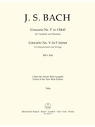 Concerto for Harpsichord and Strings Nr. 5 F minor BWV 1056 by Bach Johann Sebastian for
