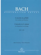Concerto #7 In G Minor BWV 1058 by Bach Johann Sebastian - Breig Werner - for 2 Piano 4 Hands