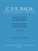 Concerto In D Minor BWV1052A by Bach Johann Sebastian - Bach C.P.E. - for 2 Piano 4 Hands