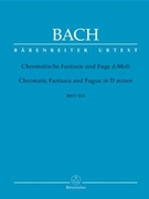 Chromatic Fantasy & Fugue In D Minor by Bach Johann Sebastian for Piano