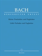 Little Preludes & Fugues by Bach Johann Sebastian - Topel/Erenyi - for Piano