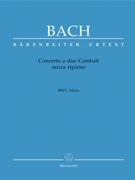 Concerto For Two Harpsichords by Bach Johann Sebastian for 2 Piano 4 Hands