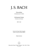 Orchestral Suite (Overture) B minor BWV 1067 by Bach Johann Sebastian for