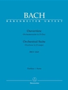 Orchestral Suite (Overture) D major BWV 1068 by Bach Johann Sebastian for Score