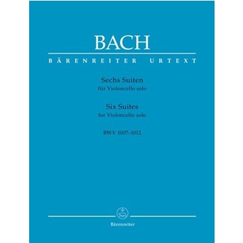 Six Suites for Violoncello solo BWV 1007-1012 by Bach Johann Sebastian - Talle Andrew - for Cello