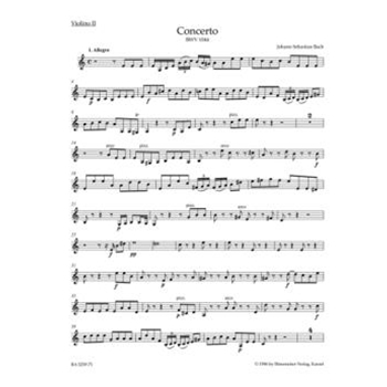 Concerto for Harpsichord, Flute, Violin, Strings and Basso continuo in A minor BWV 1044 "Triple Concerto"
