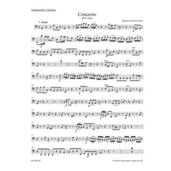 Concerto for Harpsichord, Flute, Violin, Strings and Basso continuo in A minor BWV 1044 "Triple Concerto"