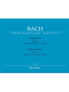 Organ Works Volume 4 by Bach Johann Sebastian for Organ