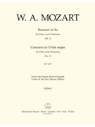 Concerto for Horn and Orchestra Nr. 3 E-flat major K. 447 by Mozart Wolfgang Amadeus for