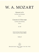 Concerto for Horn and Orchestra Nr. 4 E-flat major K. 495 by Mozart Wolfgang Amadeus for