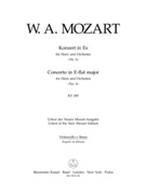 Concerto for Horn and Orchestra Nr. 4 E-flat major K. 495 by Mozart Wolfgang Amadeus for