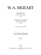 Concerto for Horn and Orchestra Nr. 1 D major K. 412 + 514 (386b) (Traditional version (Rondo by Fra by Mozart Wolfgang Amadeus for