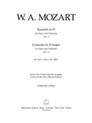 Concerto for Horn and Orchestra Nr. 1 D major K. 412 + 514 (386b) (Traditional version (Rondo by Fra by Mozart Wolfgang Amadeus for