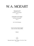 Concerto for Piano and Orchestra Nr. 5 D major K. 175 K. 382 Rondo by Mozart Wolfgang Amadeus for