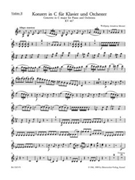 Concerto for Piano and Orchestra Nr. 21 C major K. 467 by Mozart Wolfgang Amadeus for