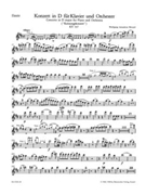 Concerto for Piano and Orchestra Nr. 26 D major K. 537 "Coronation Concerto" by Mozart Wolfgang Amadeus for
