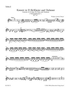 Concerto for Piano and Orchestra Nr. 26 D major K. 537 "Coronation Concerto" by Mozart Wolfgang Amadeus for