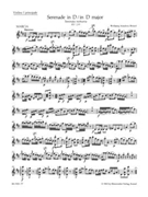Serenade D major K. 239 (Serenata notturna) by Mozart Wolfgang Amadeus for