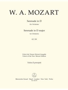 Serenade D major K. 239 (Serenata notturna) by Mozart Wolfgang Amadeus for