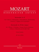 Grand Partita in Bb Major KV 361 (Parts) by Mozart Wolfgang Amadeus - Leeson / Zaslaw - for Cham Winds