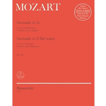 Serenade In E-flat Major Kv375 6-player by Mozart Wolfgang Amadeus for Woodwind Sextet (6 Players)