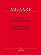 Concerto In A Major (after K622/clar) by Mozart Wolfgang Amadeus - Hogwood Christopher - for Viola and Piano