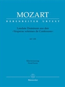 Laudate Dominum by Mozart Wolfgang Amadeus - Focke Martin - for SATB