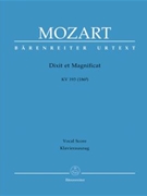 Dixit Et Magnificat Kv193 by Mozart Wolfgang Amadeus - Focke Martin - for SATB