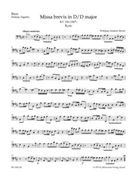 Missa brevis D major K. 194 (186h) by Mozart Wolfgang Amadeus for
