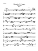 Missa C major K. 220 (196b) "Sparrow Mass" by Mozart Wolfgang Amadeus for