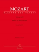 Missa brevis B-flat major K. 275 (272b) by Mozart Wolfgang Amadeus for SSolo/ASol