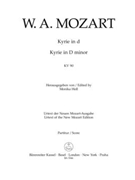 Kyrie D minor K. 90 by Mozart Wolfgang Amadeus for Mixed Choir