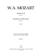 Symphony Nr. 33 B-flat major K. 319 by Mozart Wolfgang Amadeus for