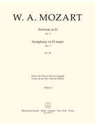 Symphony Nr. 7 D major K. 45 by Mozart Wolfgang Amadeus for