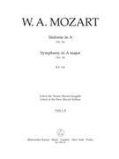 Symphony Nr. 14 A major K. 114 by Mozart Wolfgang Amadeus for