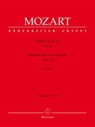 Symphony Nr. 14 A major K. 114 by Mozart Wolfgang Amadeus for 2Fl/Ob/2Hn