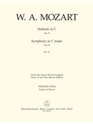 Symphony Nr. 9 C major K. 73(75a) by Mozart Wolfgang Amadeus for