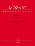 Symphony Nr. 9 C major K. 73(75a) by Mozart Wolfgang Amadeus for 2Ob/2Hn/2T