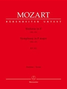 Symphony Nr. 13 F major K. 112 by Mozart Wolfgang Amadeus for 2Ob/2Hn/2V